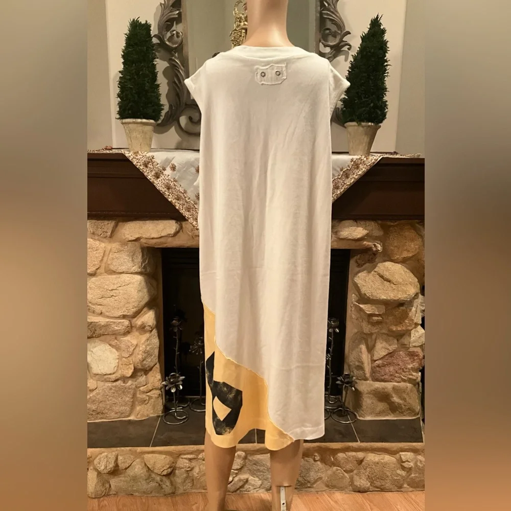 We The Free sleeveless tunic tank / mini dress with patchwork M - Picture 4 of 10